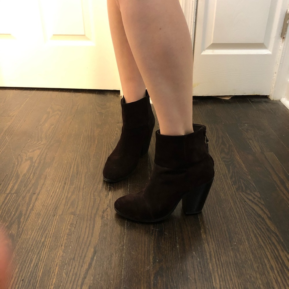 Rag & Bone Classic Newbury Ankle Boots - Brown